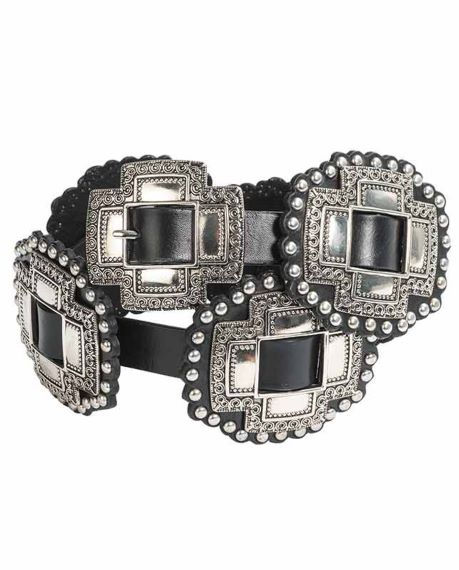 Black concho hotsell belt