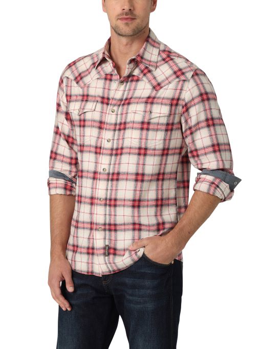 Wrangler retro clearance pearl snap shirts
