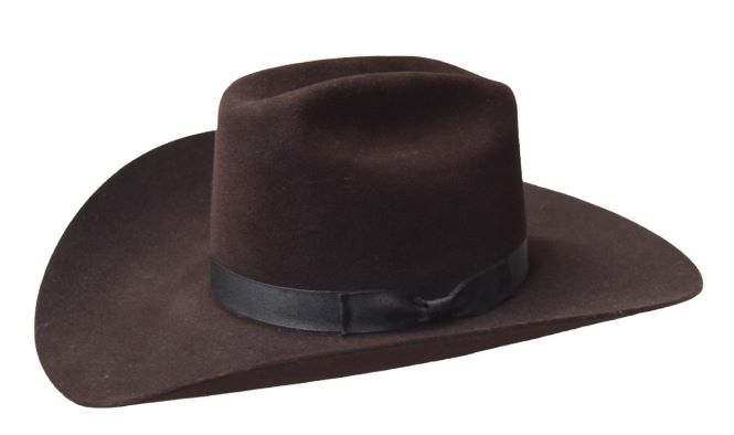 Serratelli 8X Cherry Velvet Felt Cowboy Hat
