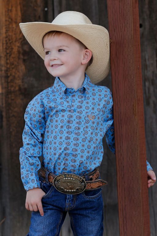 Boys cinch shirt online