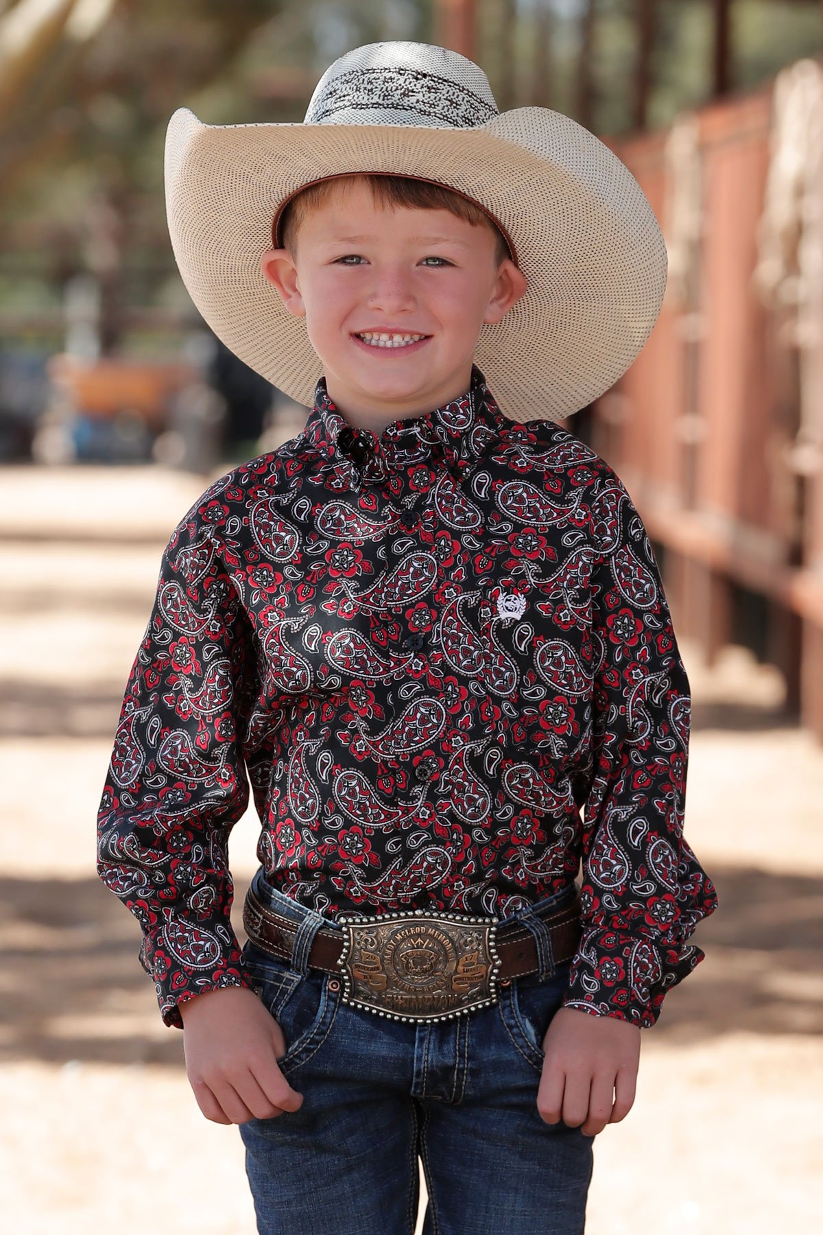 Boys cinch jackets top