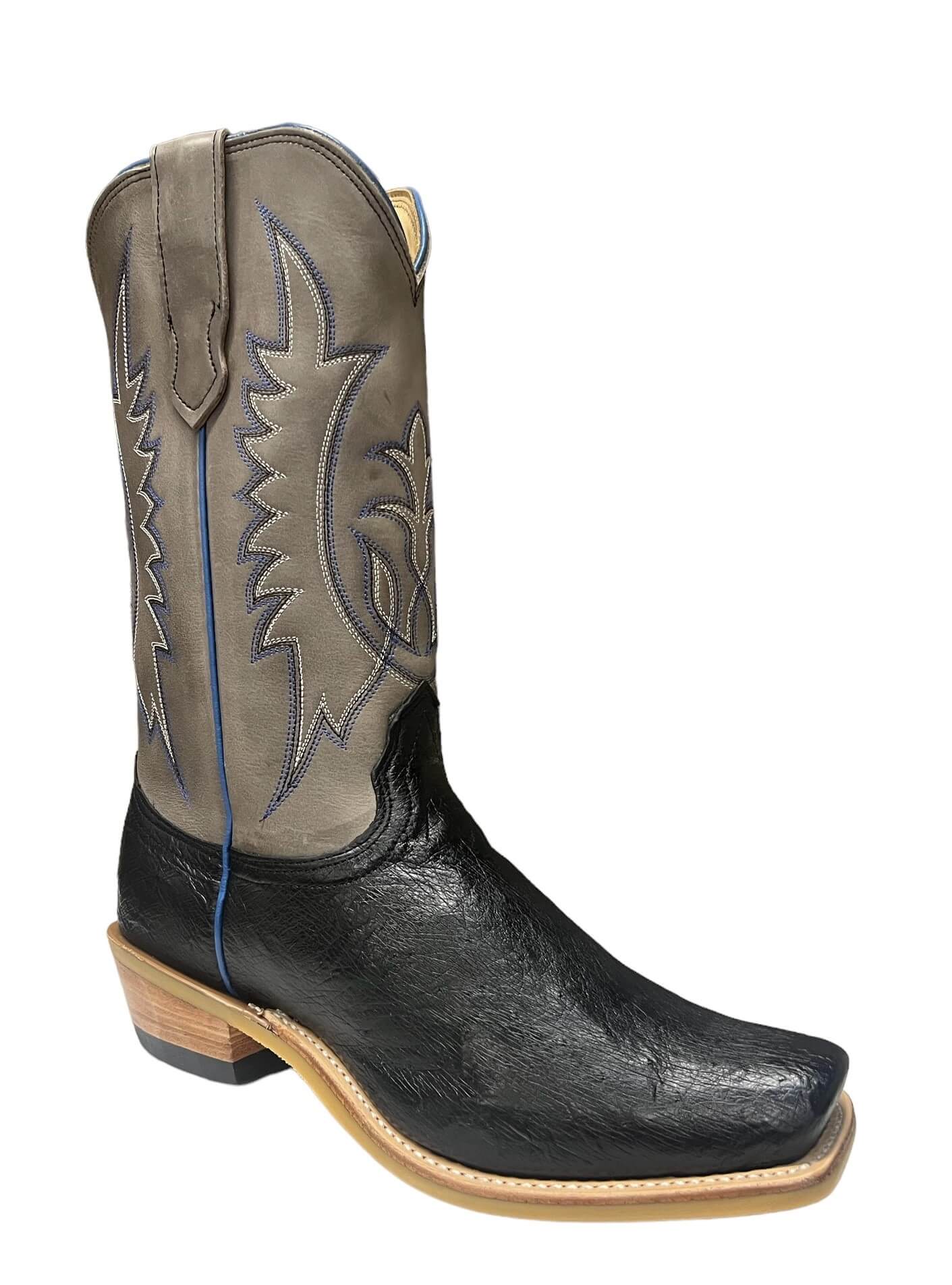 Steel toe ostrich boots new arrivals