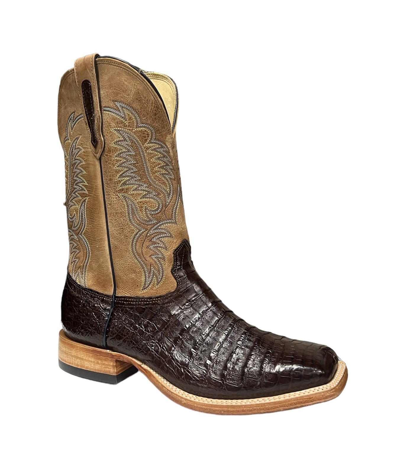 Chocolate online caiman boots