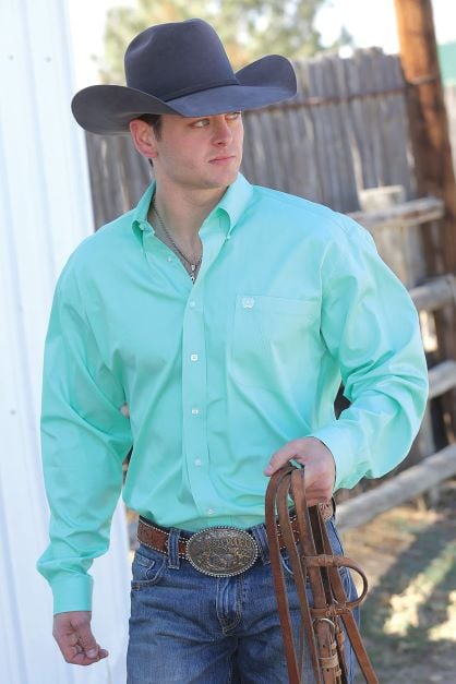 Blue cinch shirt new arrivals