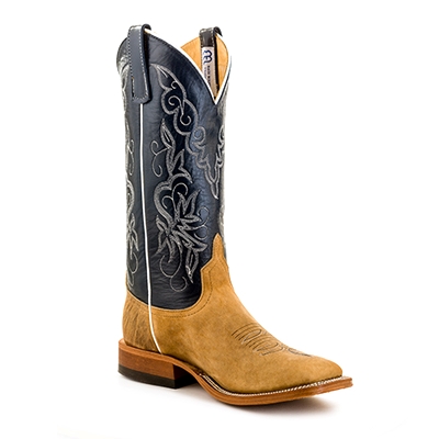 Men s Anderson Bean Distressed American Bison Boots Oklahoma s