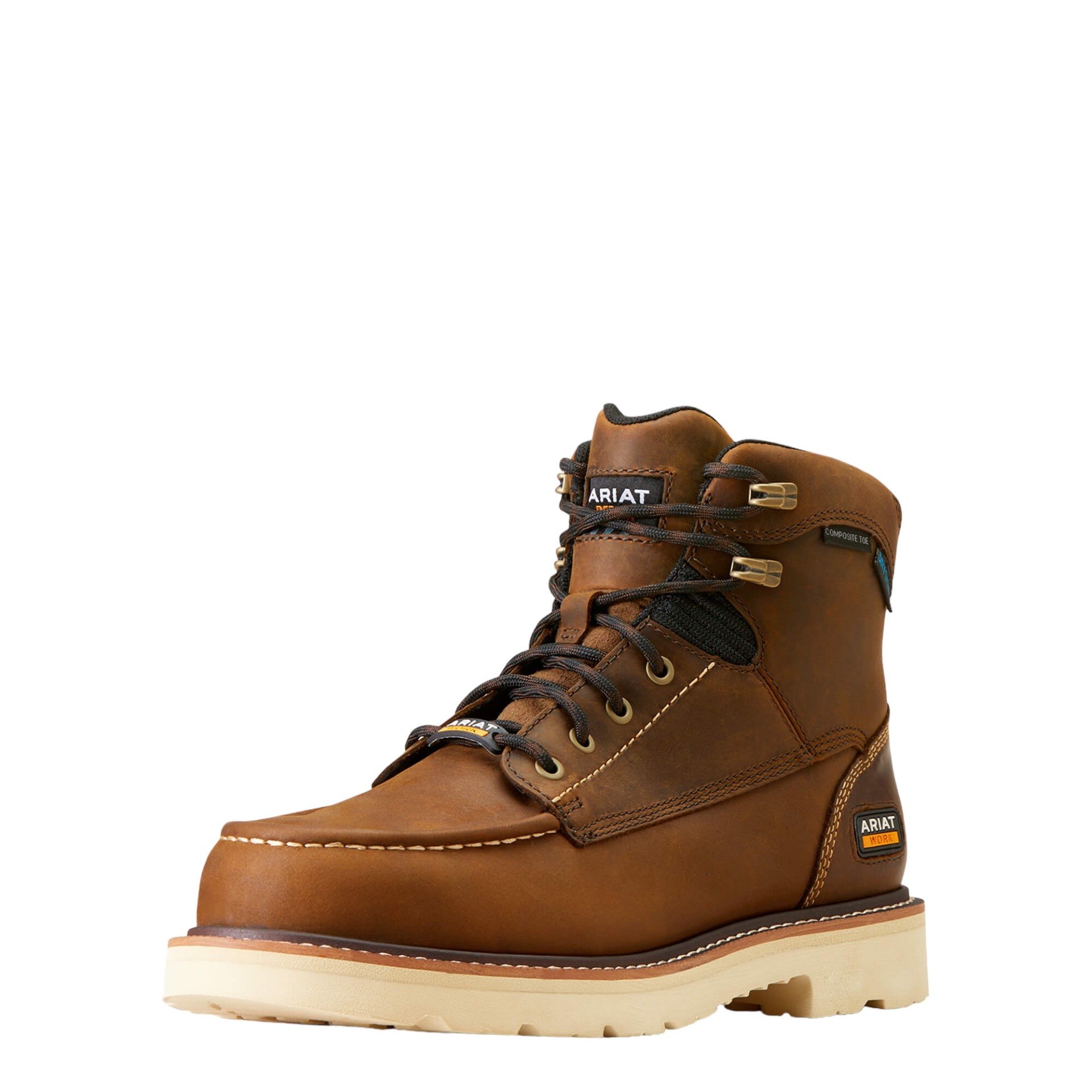 Men s Ariat Rebar 6 Waterproof Composite Toe Work Boot Oklahoma s Premier Western Clothing Store