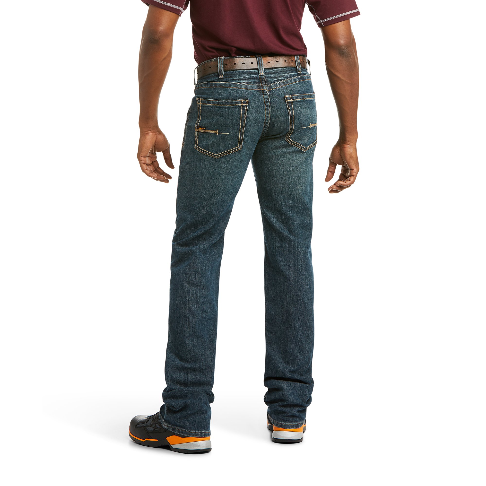Men s Ariat Rebar M5 Ironside DuraStretch Stackable Straight Jeans Oklahoma s Premier Western Clothing Store
