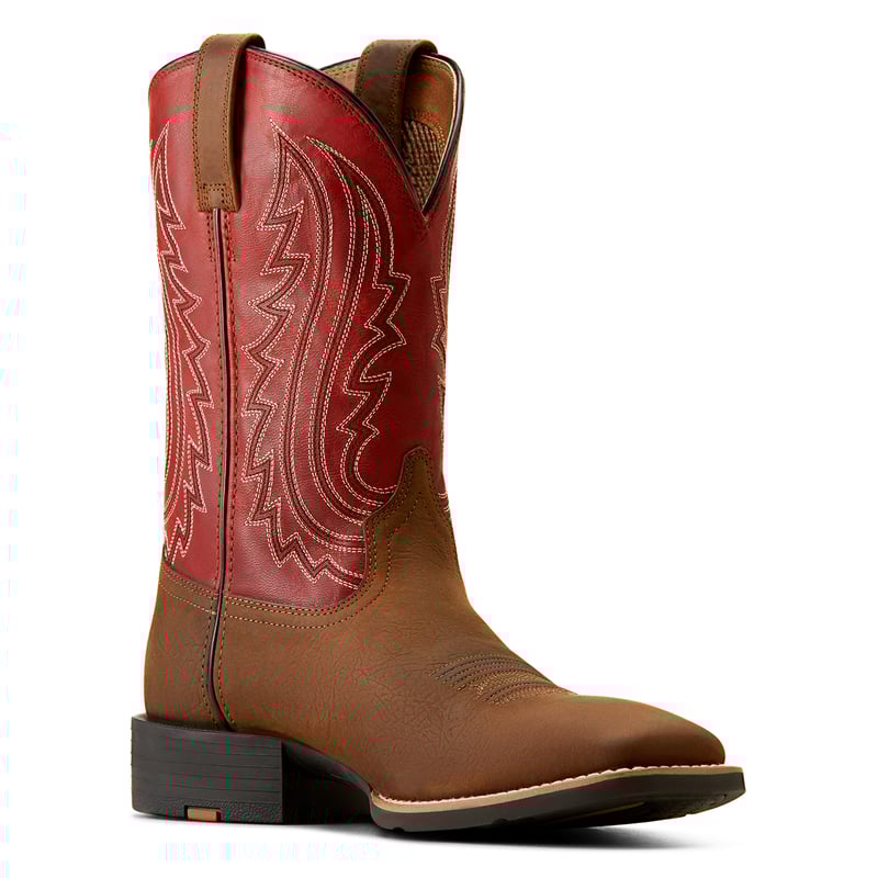 Rugged country boots top