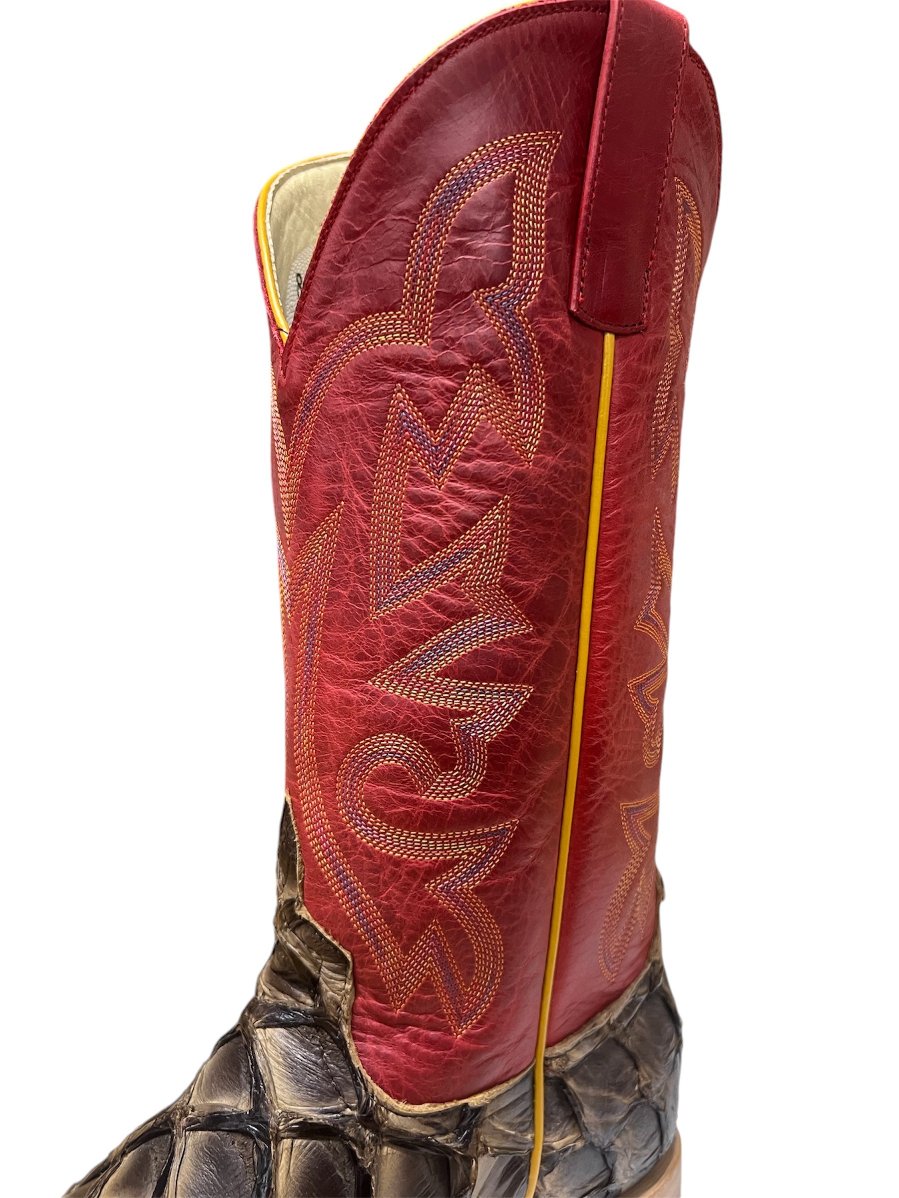 Men s Horse Power Top Hand Petrified Oak Big Bass Boots