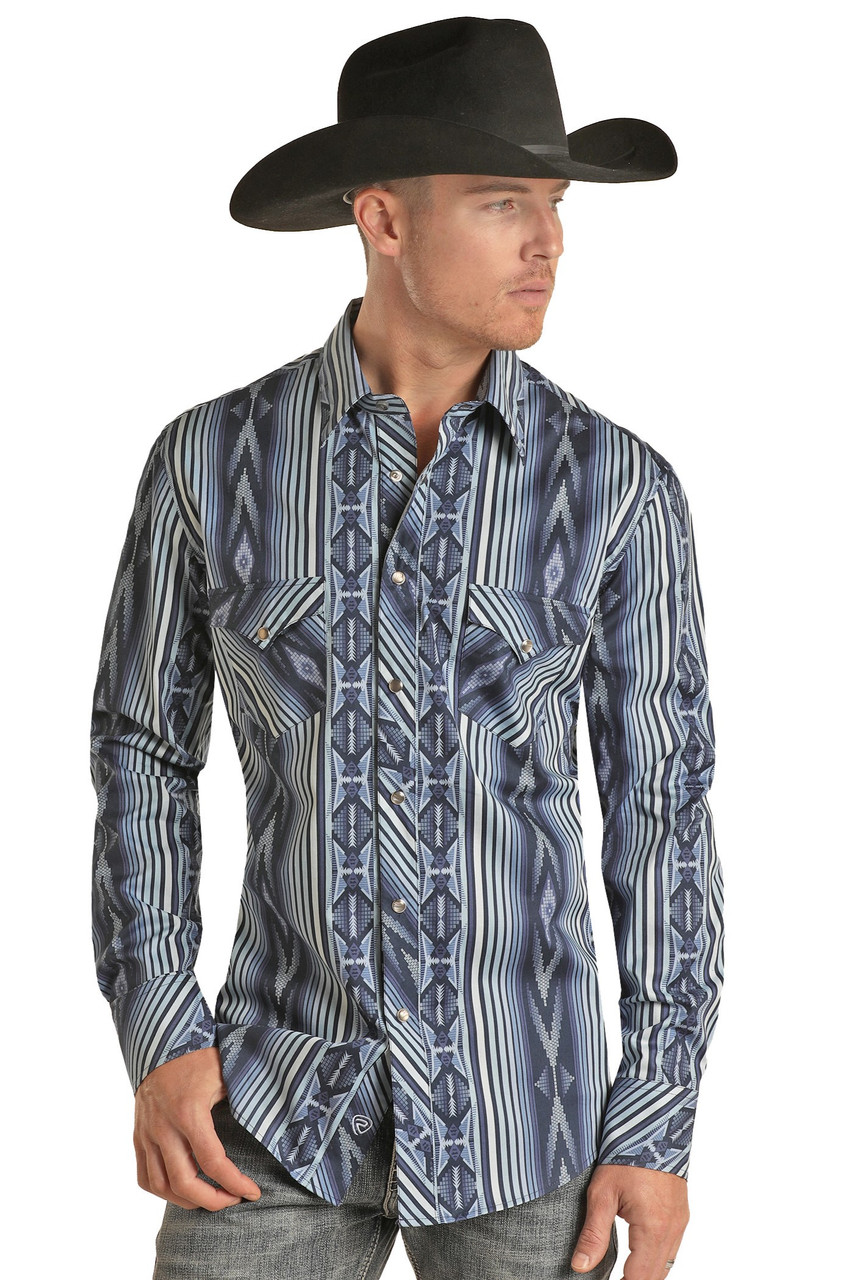 Aztec pearl snap on sale