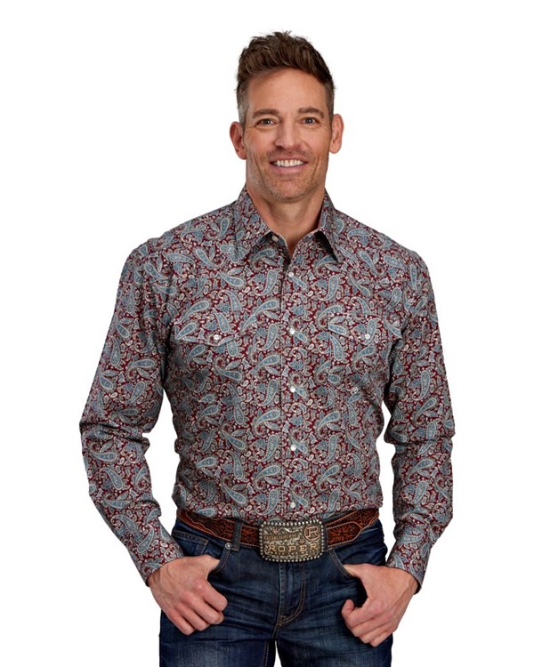 Paisley pearl snap shirts online