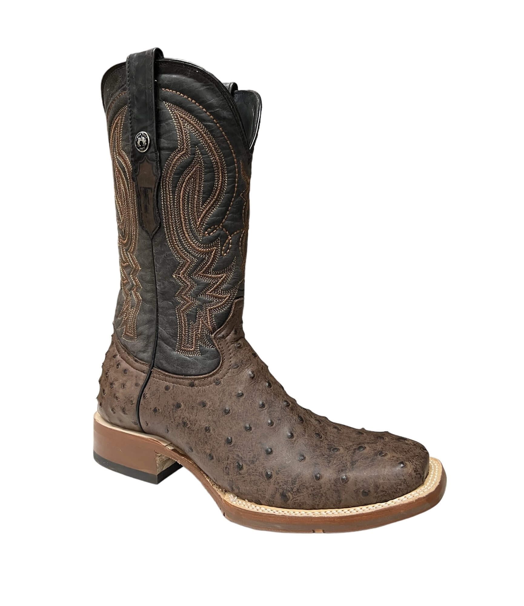 Tanner mark ostrich boots on sale