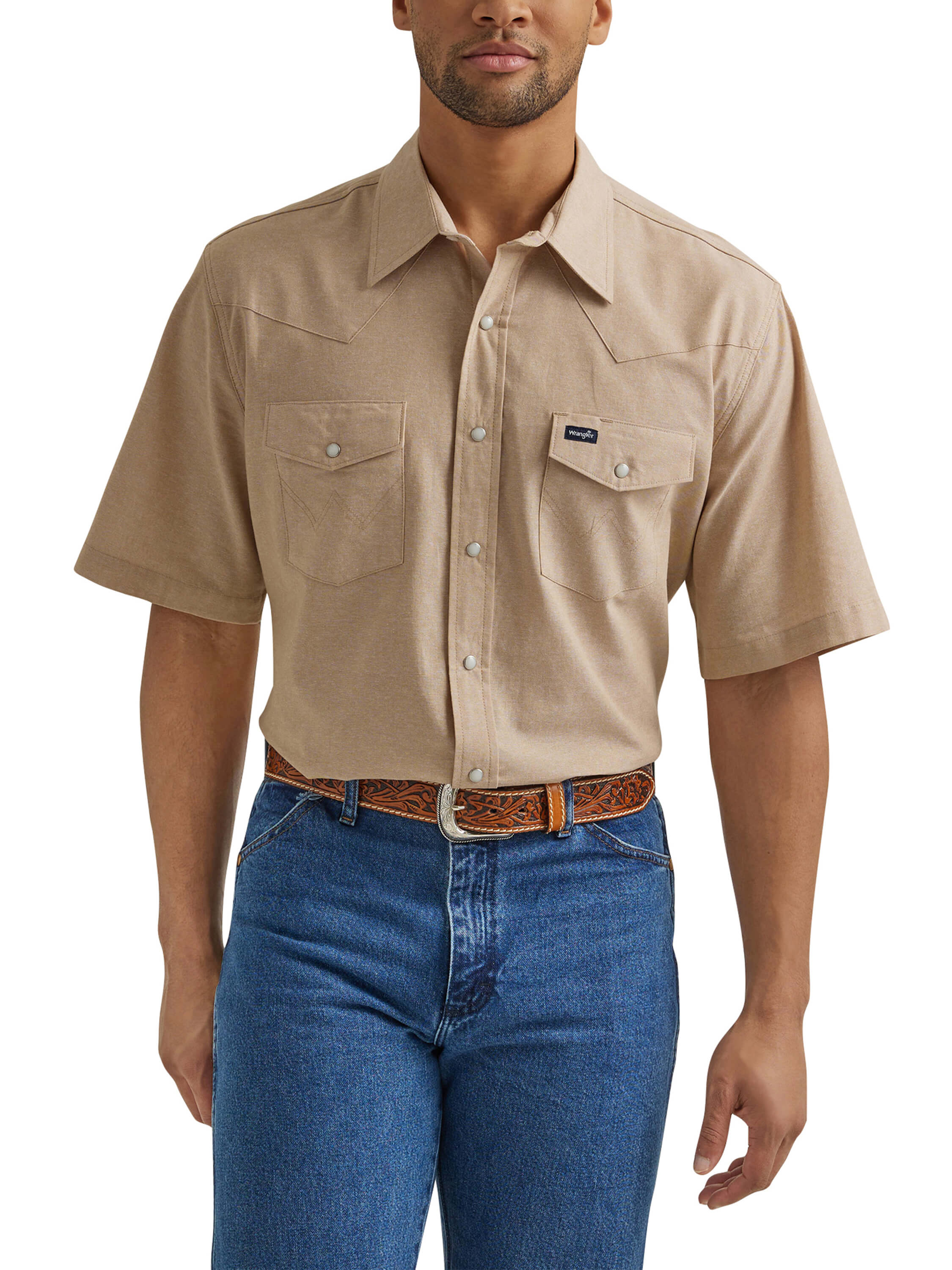 Short sleeve pearl new arrivals snap