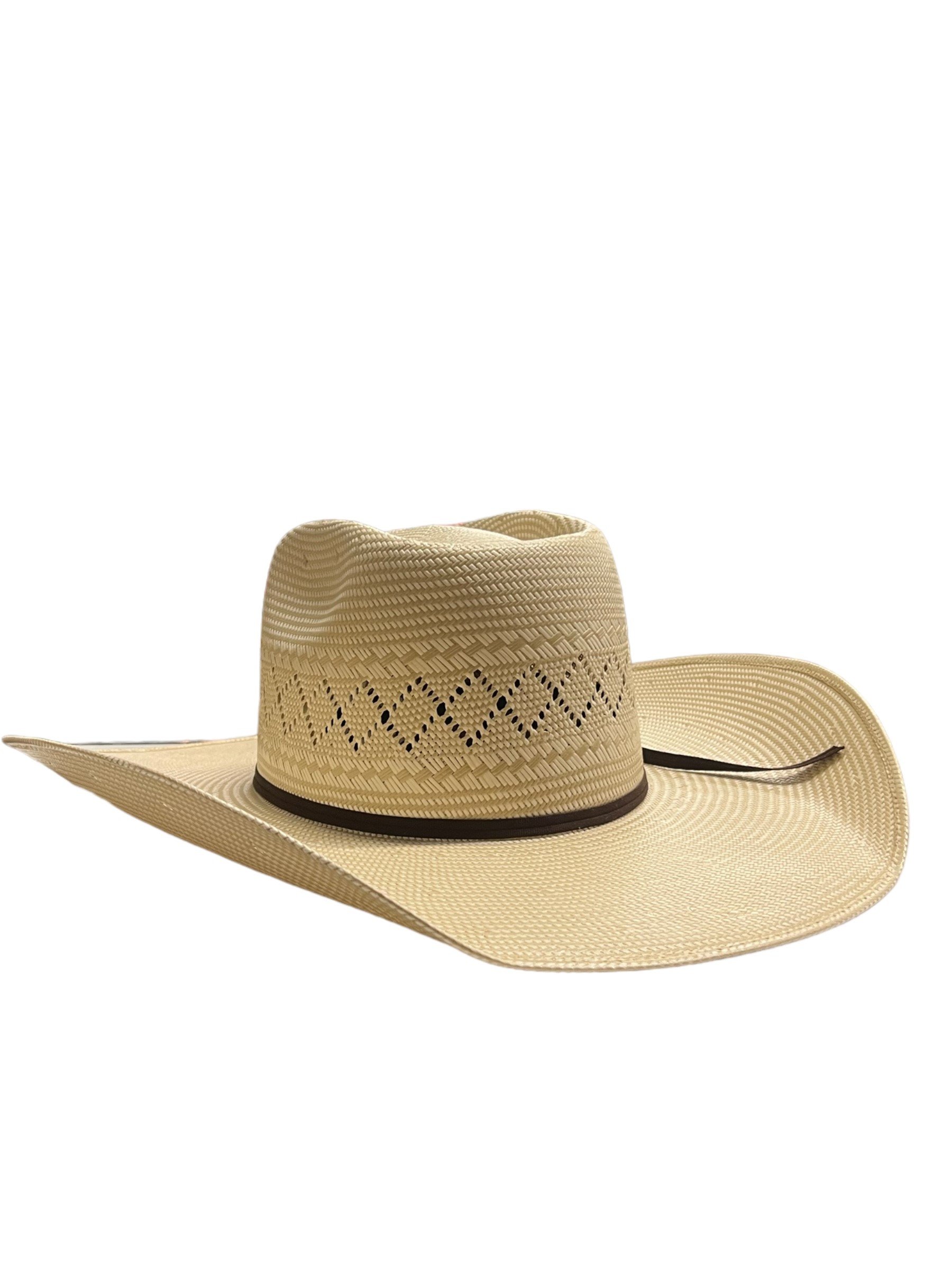 Twister 20X Shantung Rounded Brick Straw Hat 