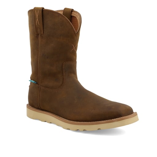 Wedge sole on sale work boots