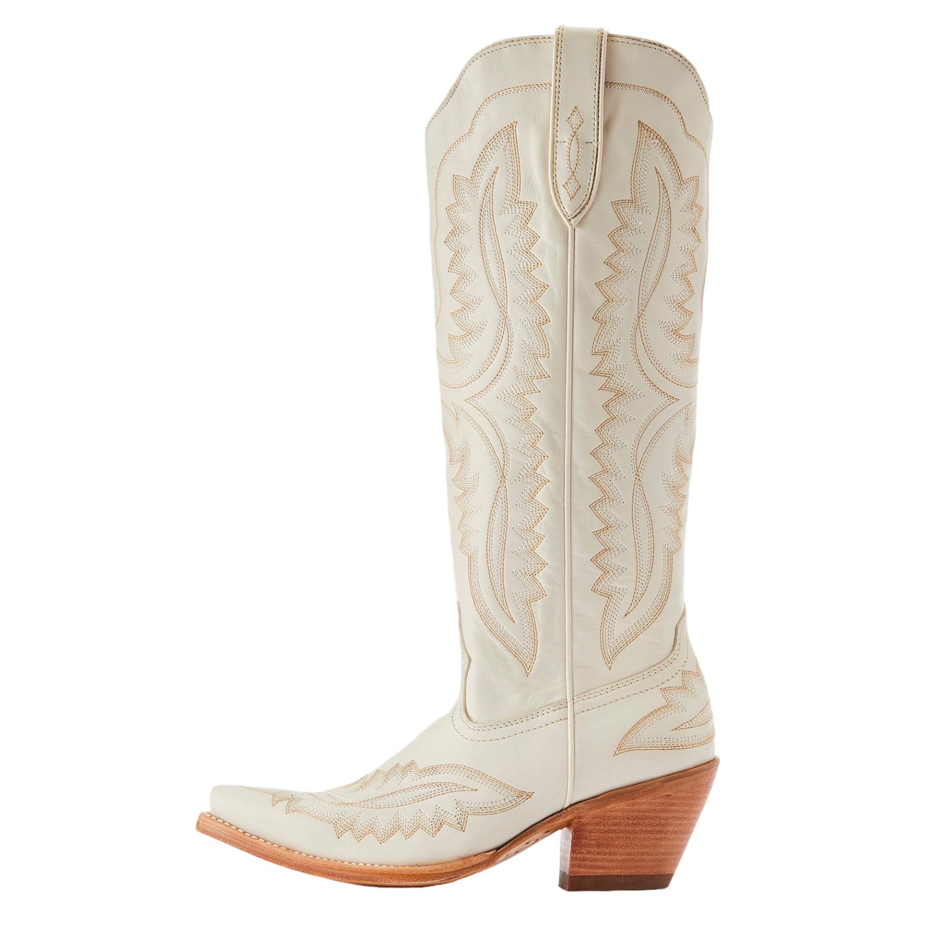 Ariat white cowboy boots discount