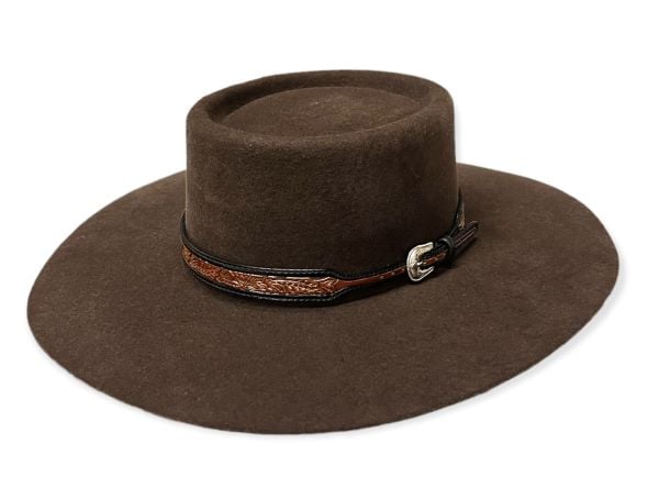 Women s Serratelli 2X Brown Flat Brim Fashion Hat Oklahoma s Premier Western Clothing Store